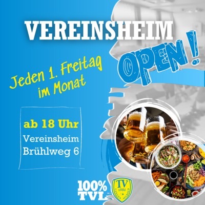 Vereinsheim open! - TVL