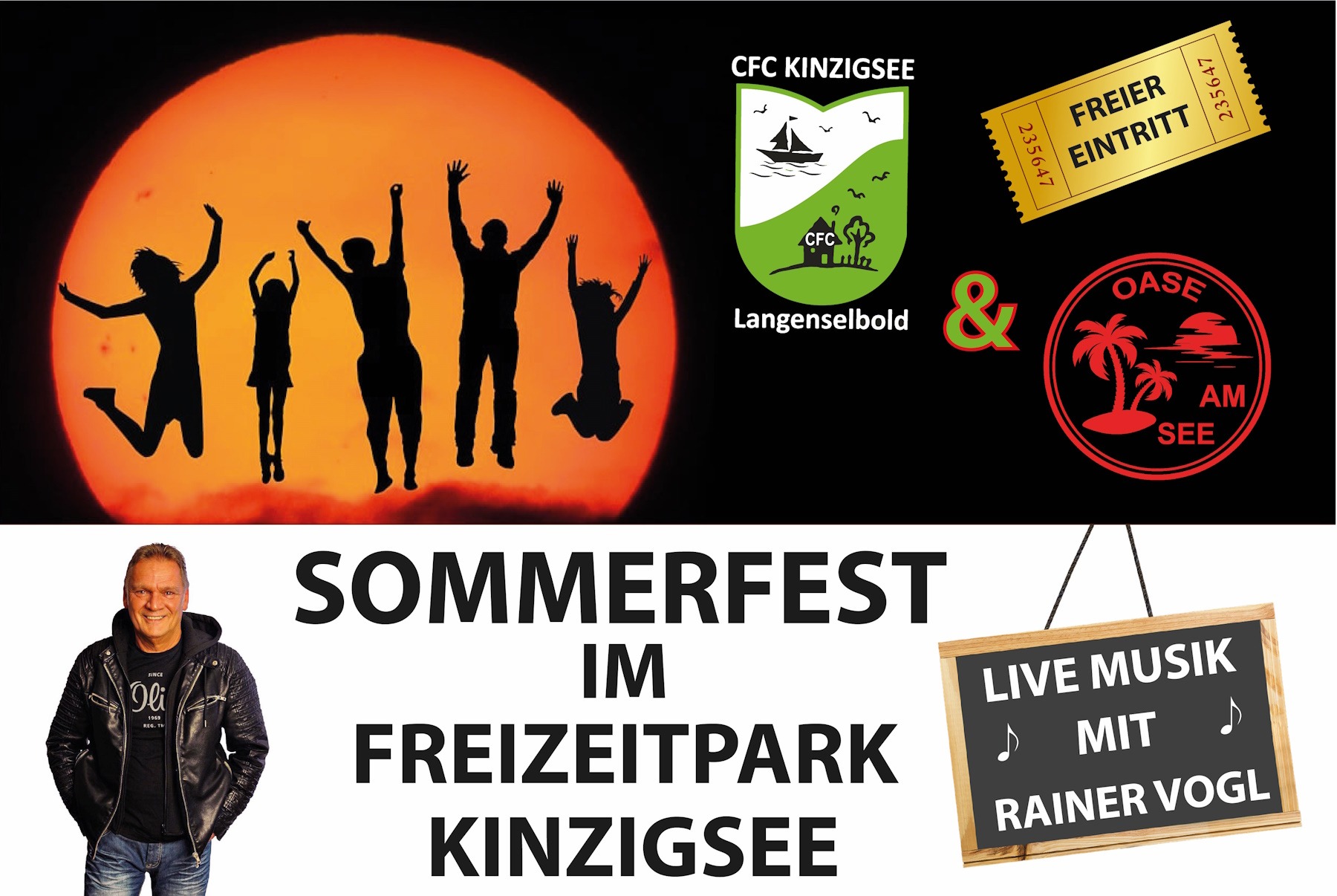 Sommerfest Kinzigsee im Freizeitpark Kinzigsee
