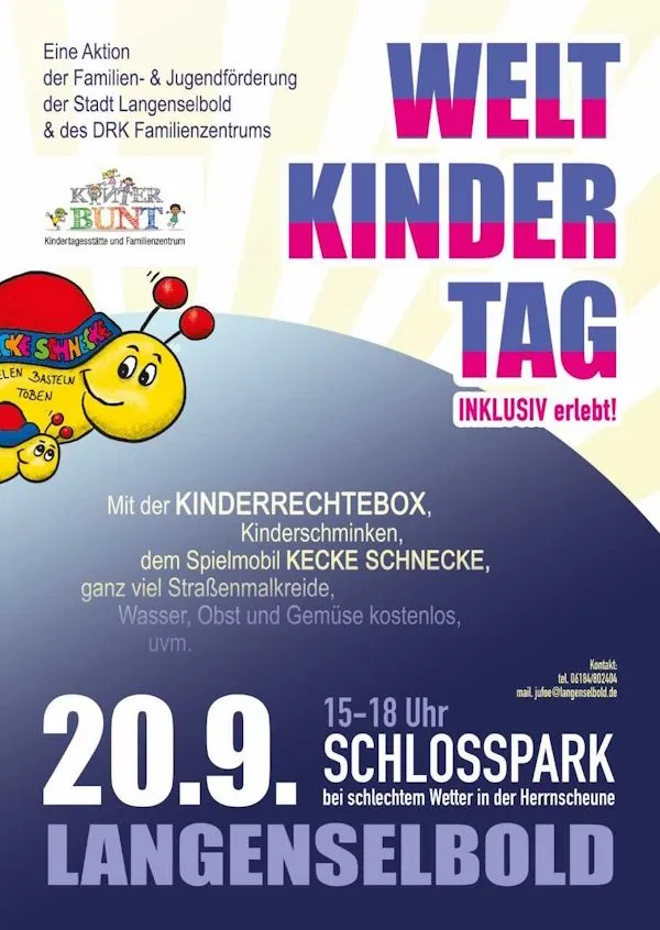 dekoratives Bild Weltkindertag